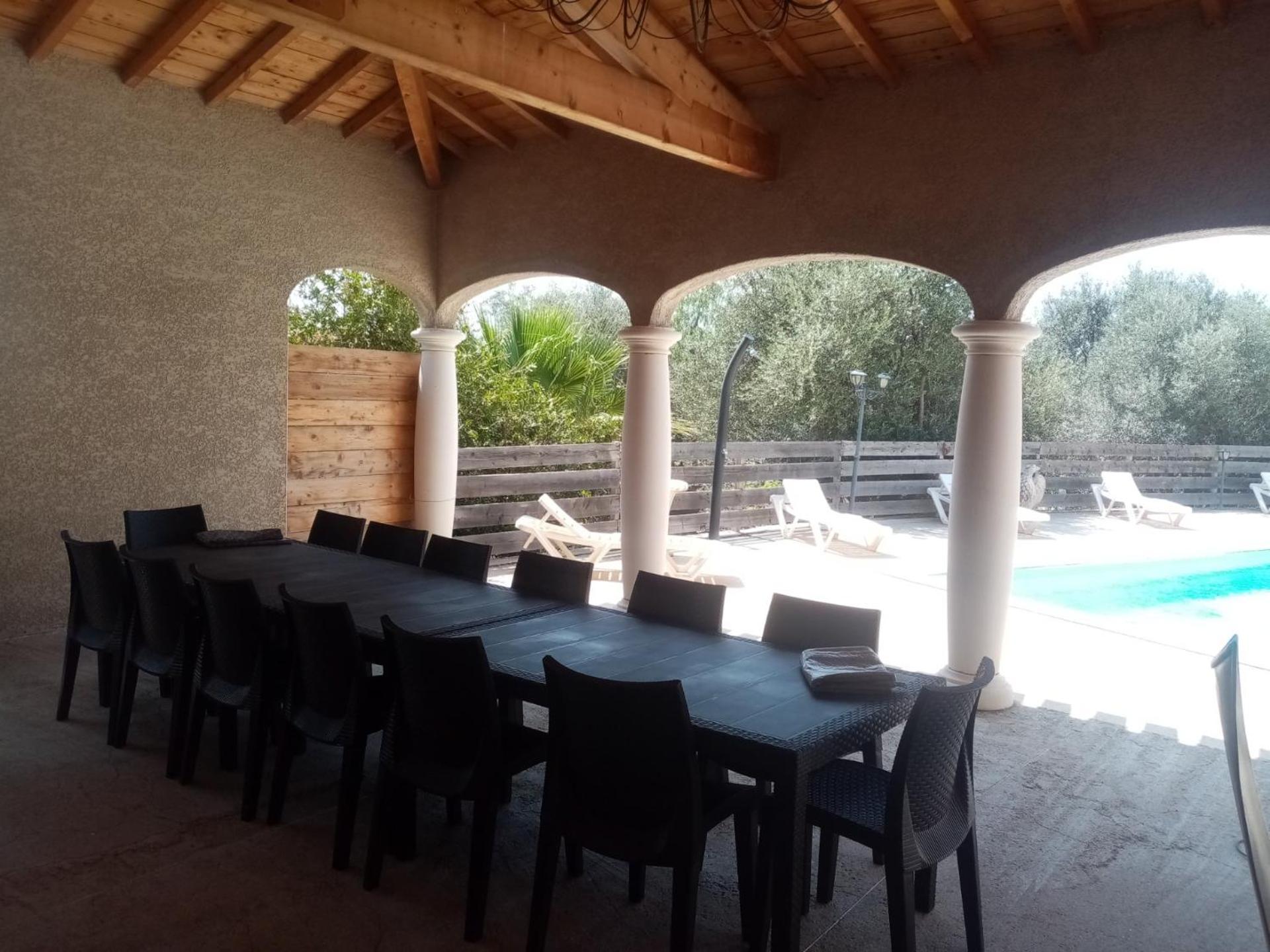 Вілла Bienvenue A L Hacienda Magalas Екстер'єр фото